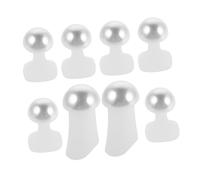 DECORNIJIA 24pcs Gel Toe Spacers for Pedicures Silicone Toe Separators Dividers Nail Art Reusable Nail Separator Tools Spreaders Polish Guards for Women and Men