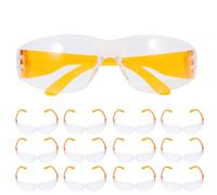 DECORNIJIA 24pcs Safety Goggles Lab Glasses Comfortable Fit Vision PC Material Stylish Sl esign for Outdoor Activities at Home
