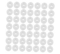 DECORNIJIA 250Pcs Multi Color UV Reactive Plastic Beads Clear Color Changing Beads for Jewelry Making DIY Bracelets Necklaces UV Awareness Teaching
