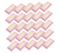 DECORNIJIA 25pcs False Lashes Storage Box Eyelash Organizer Case Travel Makeup Case Lash Packaging Box Lid Design