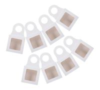 DECORNIJIA 25Pcs Household Wine Bottle Case Kraft Paper Hanging Box with Window Foldable Design Vintage Wine Packing Box for Packaging and Party Favors