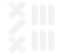 DECORNIJIA 25pcs Transparent Lip Balm Holders Clear Plastic Pouches Small Portable Lipstick Cash Organizer Travel-Friendly Storage Boxes for Lip Gloss and Money