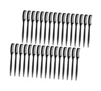 DECORNIJIA 28Pcs Mini Eyebrow Grooming Brush Portable Brow Makeup Tools for Natural Tidy Brows Suitable for Beginners and Professionals Home and Salon Use