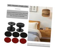 DECORNIJIA 2pcs Adjustable Metal Bed Frame Stabilizer Tools for Headboard Shake Fixers Protect Walls and Reduce Noise Suitable for Beds Sofas Cabinets and Furniture