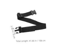 DECORNIJIA 2pcs Adjustable Utility Straps with Secure Buckle for Suitcases and Backpacks High-strength Wide Luggage Belt Extenders with Extra for Travel Bundling and Waist Pack Tightening