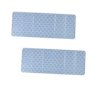 DECORNIJIA 2pcs Aluminum Foil Oil Splatter Guards Gas Stove Baffles Heat-Resistant Cooking Baffles Foldable Kitchen Oil Splash Protector for Stove Wall Protection