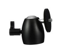 DECORNIJIA 2pcs Aluminum Mini Tripod Ball Head with Screw Mount Smooth Camera Mount Adapter for DSLR Action Cameras LED Lights Compatible with Tripods and Selfie Sticks