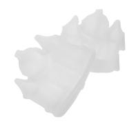 DECORNIJIA 2pcs Castle-Shaped Silicone Candle Mold for Wax Crafting Handmade Aromatherapy Wax Mold with Detailed Design Flexible DIY Resin Casting Tool for Artistic Home Decoration and
