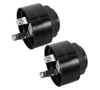 DECORNIJIA 2PCS Continuous Beeping Electronic Buzzer Alarm Piezoelectric Warning Siren for Automotive Reverse Signals Control Panels with Screw Terminal Stable and Loud Safety Alert
