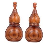 DECORNIJIA 2Pcs Creative Wooden Toothpick Holders Portable Storage Boxes Craftsmanship for Home Table Bedroom Organization
