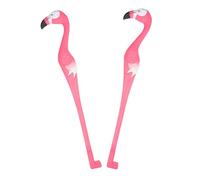 DECORNIJIA 2pcs Curved Wooden Back Scratcher Long Handle Itching Tool for Men Women Artistic Woodcarving Design Body Relaxation Aid for Reach Areas and Instant Itch Relief