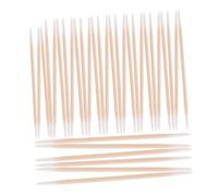 DECORNIJIA 2pcs Double-ended Pointed Cotton Swabs Soft Cotton Tips for Precise Makeup Tattoo Eyebrow Detailing and Skincare Cleaning Gentle Dual-tip Stick Applicators for Delicate Use