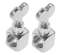 DECORNIJIA 2pcs Durable Sewing Machine Needle Clamps Replacement Parts for Household Domestic Machines Precision Engineered for Fine Stitching