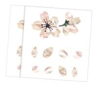 DECORNIJIA 2pcs Electric Guitar Sticker Decorative Patch Unique Cherry Blossom Design Easy to Use and Remove Pvc Guitar Fingerboard Stickers