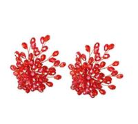 DECORNIJIA 2pcs Elegant Shoe Clips Gold Crystal Decorative Shoes Clips for Weddings and Many Occasions Featuring Fine Workmanship and Beautiful Colour Accessories