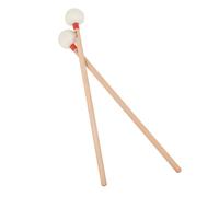DECORNIJIA 2pcs Felt Head Drumstick with Wooden Handles Percussion Hammers for Timpani and Tuning Drums Smooth Polished Surface Crisp Resonant Sound Reliable Musical Instrument Accessory