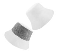 DECORNIJIA 2PCS Felt Sauna Hats for Women and Men Moisture Absorbent Heat Resistant Hair Protectors Lightweight Foldable Caps for Steam Spa Bath Use Easy Clean Sauna Accessories Multi