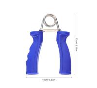 DECORNIJIA 2pcs Hand Grip Strengthener Forearm Strengthener A-shaped Plastic Hand Trainer for Muscle Strength Training Fitness Exercise Blue
