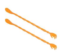 DECORNIJIA 2pcs Long Handle Plastic Shoehorn and Bear Claw Back Scratcher for Women Multifunctional Itchy Back Scratcher with Claw Massage Portable and Scratching Stick for Home Use
