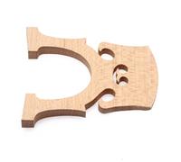 DECORNIJIA 2pcs Maple Wood Cello Bridge Natural Color Lightweight Replacement Parts for Practicing and Learning Easy to Shape and Carry Enhances Sound Quality with Beautiful Wood Grain