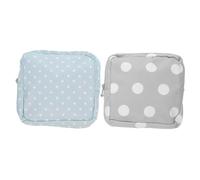 DECORNIJIA 2pcs Menstrual Napkin Bag Pouch for Sanitary Pads for Toiletries The Go