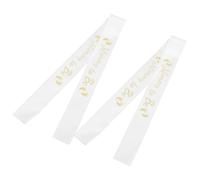 DECORNIJIA 2pcs Mommy Sash for Shower Celebration Satin Sash for Expecting Mother Maternity Party Decorations for Gender Reveal