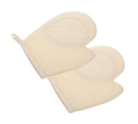 DECORNIJIA 2Pcs Natural Loofah Exfoliating Bath Gloves Body Scrub Shower Gloves for Men and Women Soft Skin Dead Skin Removal Practical Bathing Towels