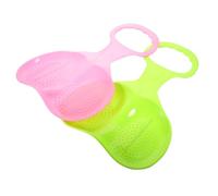 DECORNIJIA 2pcs Plastic Snow Sled Lightweight Downhill Snow Board Grass Slider for Outdoor Winter Skiing Fun