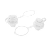 DECORNIJIA 2pcs Professional Kayak Valves Lid PP Material Portable Air Valve Cover with Strong Sealing Anti-leakage for Inflatable Boats and Airbeds Replacement Accessories