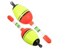 DECORNIJIA 2Pcs Sea Fishing Floating Floats with High Buoyancy and Sensitivity Fishing Bobbers for Ocean Stream and Lake Angling Visible Color