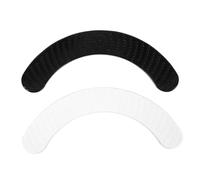 DECORNIJIA 2Pcs Self Adhesive Silicone Drum Dampers Sound Dampening Gel Pads for Drum Silencers Practical Mute Mats for Volume Reduction Without Changing Tone Assorted Transparent and Black