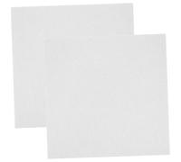 DECORNIJIA 2pcs Sound Dampening Acoustic Wall Panels White Soundproof Padding for Studios Home Office Noise Reduction and Easy to Cut and Install