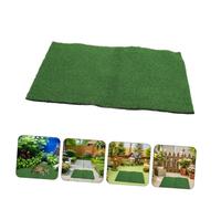 DECORNIJIA 2PCS Turtle Grass Mat Reptile Carpet with Realistic Artificial Turf Texture for Bearded Dragons Snakes Lizards Geckos Stable Climbing Basking Ramp Aquarium and Terrarium Liner