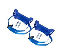 DECORNIJIA 2pcs Wall Mounted Gas Cylinder Rack with Strap for Propane Oxygen Tanks Versatile Bracket for Welding and Camping Stable and Compact Gas Tank Mount Holder