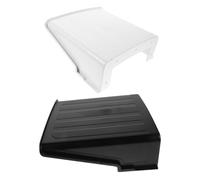 DECORNIJIA 2pcs Waterproof Camera Rain Cover Protective Shield for Outdoor Security Cameras Dome and Bullet Types, UV Sunproof Plastic Shelter for Weather Resistance and Dust Protection,