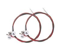 DECORNIJIA 2sets Guitar Strings Steel Acoustic Replacement for Beginners Number Tags for Practice Sessions and Live Performances