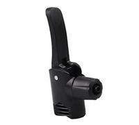 DECORNIJIA 3 Pcs Dual Head Air Pump Adapter Versatile Bike Pump Nozzle Hose Adapter for American British Valves for Inflating Bikes Balls and More Black