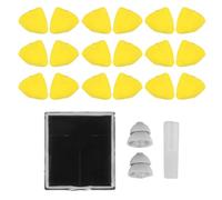 DECORNIJIA 30 Pairs Moldable Noise Cancelling for Sleep and Work, Reusable Soundproof Earbuds, Yellow Soft for Noise Reduction and Comfort