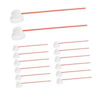 DECORNIJIA 30pcs Multi Functional Spray Paint Nozzle Caps with Trigger for Airless Sprayers Plastic Replacement Spray Tips for Aerosol Cans Waterproofing Home Cleaning Gardening and