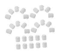 DECORNIJIA 30pcs Screw Toothpaste Caps Flip-Design Self-Closing Covers Anti-wear Tube Lids Preventing Mess for Bathroom and Travel Use