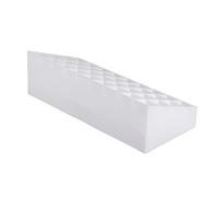 DECORNIJIA 36 Slots Makeup Storage Case Lipstick Holder Cosmetic Organizer White Fun Modern Space Saving Design for Counter and Home