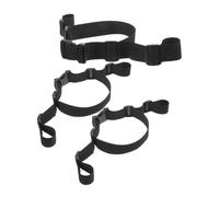 DECORNIJIA 3pcs Adjustable Safety Straps for High Chair and Stroller Reinforced Double Locking Harness Belt for Secure Seat Stability at Home Restaurant Travel