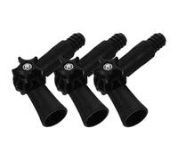 DECORNIJIA 3Pcs Angle Adapter Mop Accessories with American Threaded Head for Extension Pole, Hinged Extension Tool for Window Cleaning and Dusting, Compatible with Paint Roller and Brush