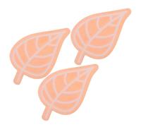 DECORNIJIA 3pcs Bird Bath Copper Disk 99.99% Pure Copper, Leaf Shape, 0.6mm Thick, Easy Use, Simplifies Maintenance for Outdoor Ceramic Bowls and Bird Bath Basins, Year-round Garden Fountain