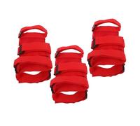 DECORNIJIA 3pcs Car Fire Extinguisher Mount Strap with Adjustable Touch Fastener Bracket for Vehicle Trunk Trucks and Buses Quick Access Secure Fixing Wide Compatibility