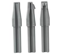 DECORNIJIA 3pcs Duckbill Eyebrow Sharpener Tool Plastic Makeup Pencil Aid Device for Various Easy and Efficient Sharpening Beginner Friendly Durable Design