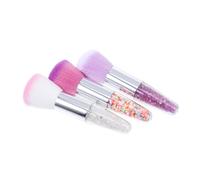 DECORNIJIA 3Pcs Manicure Brush with Single Head Design Multipurpose Makeup Brushes for Loose Powder and Nail Art Plastic and Fiber Construction Comfortable Precision Application for Blush and