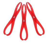 DECORNIJIA 3pcs Plastic Pottery Calipers for Clay Sculpting, Dual-Head Measuring Tool Set for Ceramic and DIY Clay Sculpture Projects, Precise Plastic Caliper Measuring Instrument