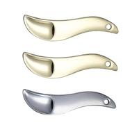 DECORNIJIA 3PCS Portable Eye Cream Pick Stick Zinc Alloy Makeup Dig Spoon for Lotion Mask Skincare Application Personal Home and Professional Beauty Use