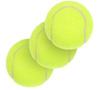 DECORNIJIA 3Pcs Practice Tennis Balls Training Balls for Beginners Improving Reflexes Eye-hand Coordination Suitable for Tennis Learning and Skill Development